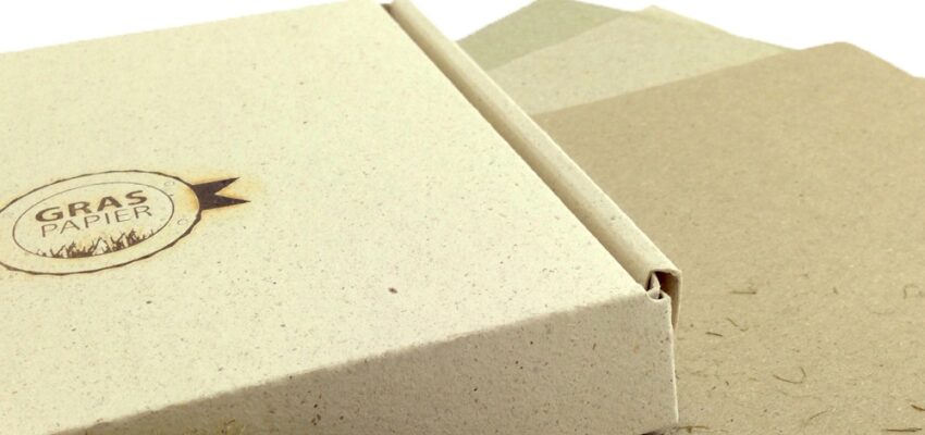 Papier aus Gras