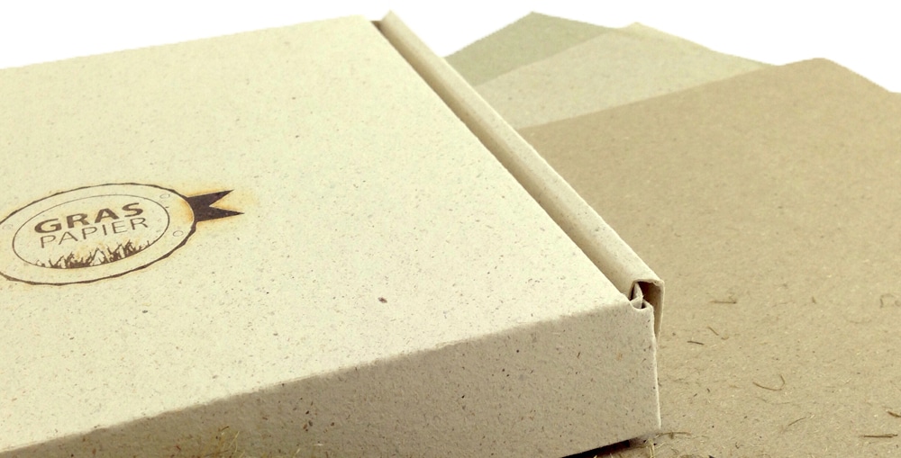 Papier aus Gras