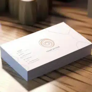 visitenkarten aus papier